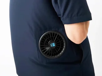 kemeja berkipas jepang, kemeja pendingin tubuh, kemeja teknologi pendingin, kemeja anti gerah, kemeja smart cooling - Kemeja Berkipas Jepang Viral Atasi Cuaca Panas Ekstrem