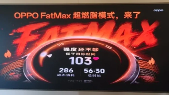 FatMax OPPO, zona pembakaran lemak, deteksi akurat lemak, pelacakan kebugaran cerdas, analisis metabolisme tubuh - FatMax OPPO: Teknologi Terbaru Hitung Zona Pembakaran Lemak Lebih Akurat!